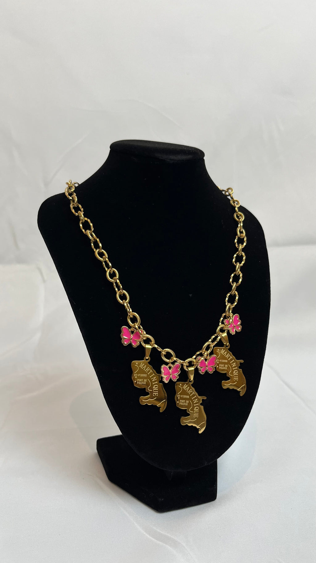 Collier acier inoxydable MARTINIQUE