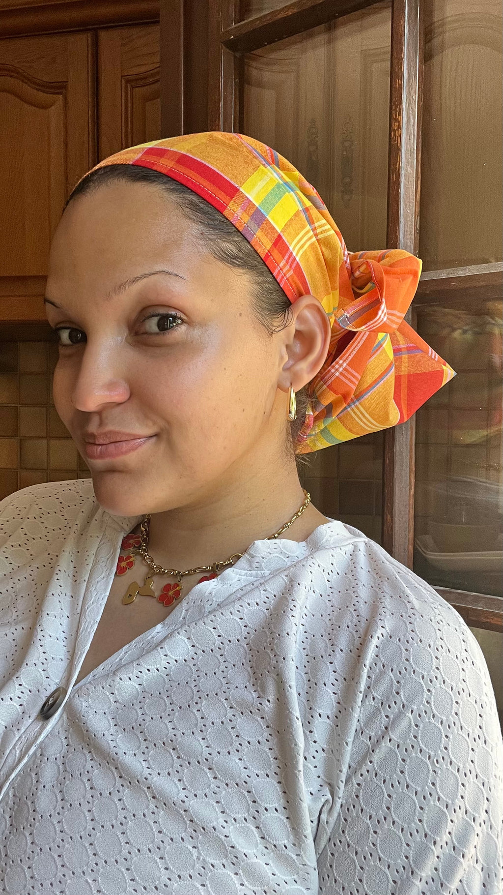 Grand Foulard madras
