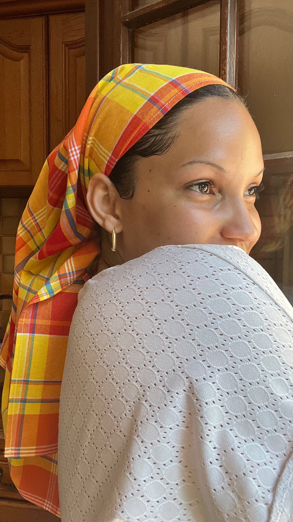 Grand Foulard madras