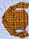Chemise madras cintrée