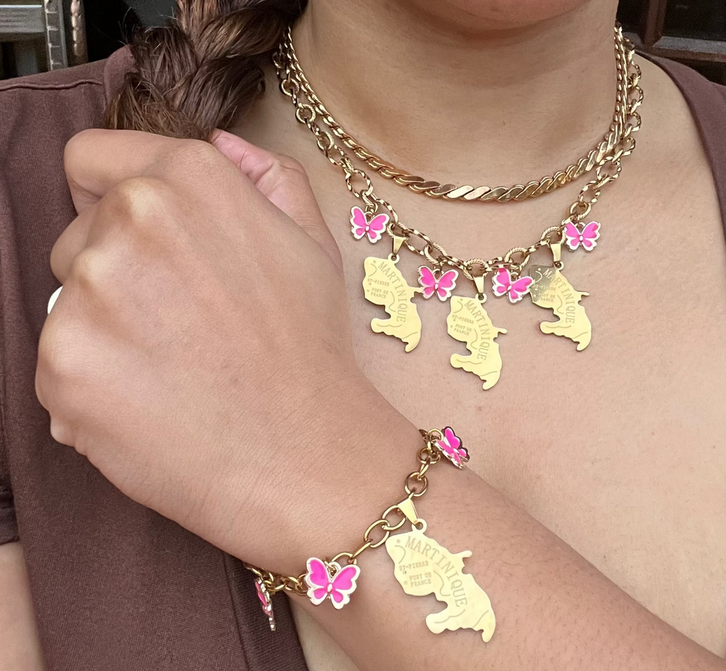 Parure Martinique collier + bracelet